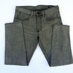 Bonobos Tailored Fit Jeans Mens 30x28 Grey Denim Cotton Stretch Preppy‎ Comfort
